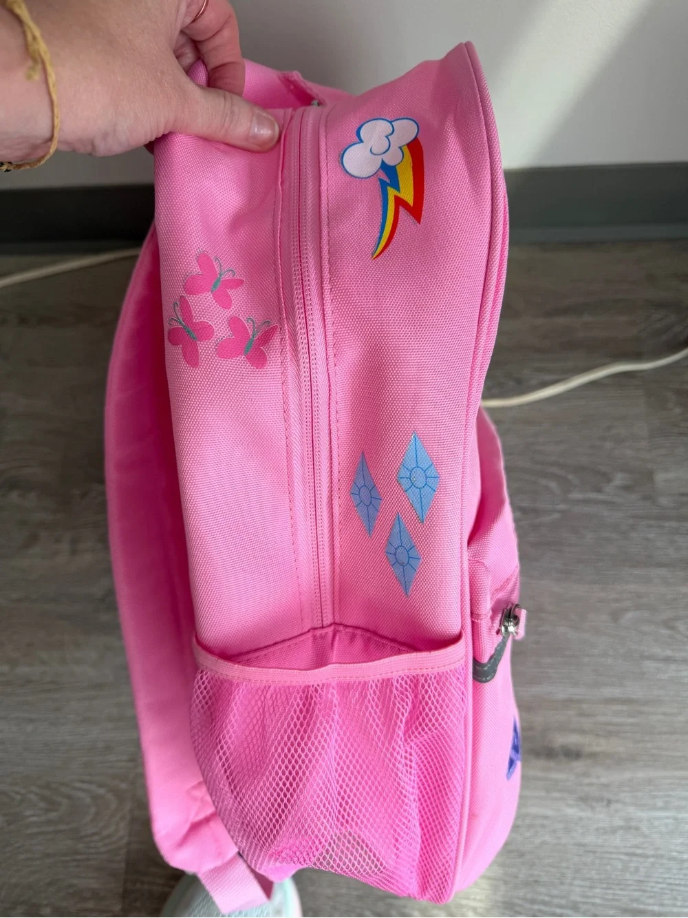 My Little Pony Pink Kids Backpack with Friendship Is Magic Graphics